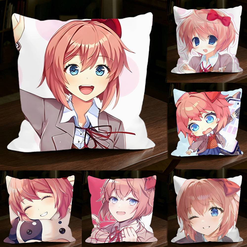 Recliner Sofa Cover - DDLC เกม ซาโยริ ผ้าคลุมโซฟาสี่เหลี่ยม สีพื้น สำหรับตกแต่งห้องนั่งเล่น