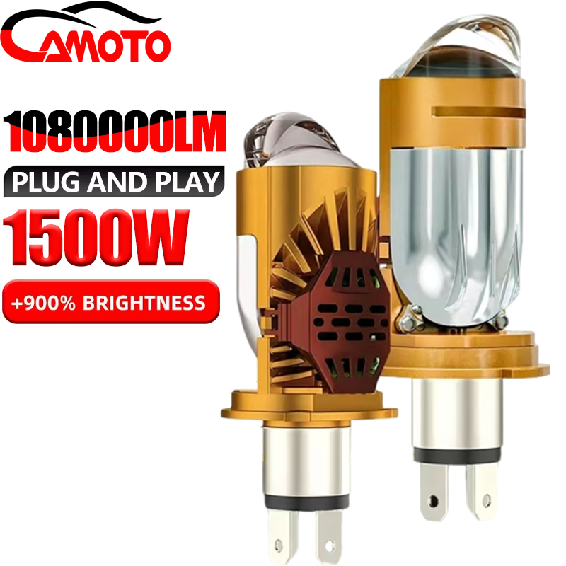 Projector Lamp Replacement - CAMOTO Bi LED เลนส์โปรเจคเตอร์ H4 Mini