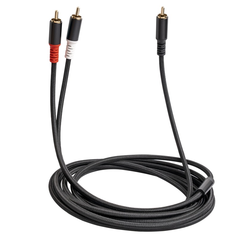 Home Cinema Unit - 1/2/3M 1 RCA ชาย 2 สายสัญญาณเสียง