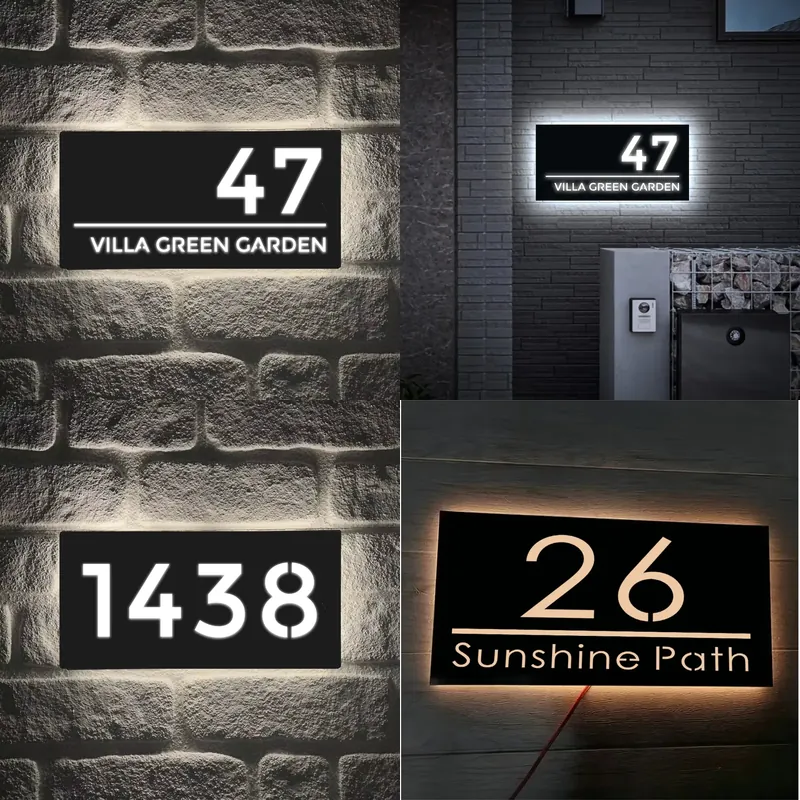 Home Cinema Dolby Atmos - ป้ายอะคริลิกสีทอง 3 มิติ สำหรับห้องโฮมเธียเตอร์ - ป้ายห้องฉายภาพยนตร์