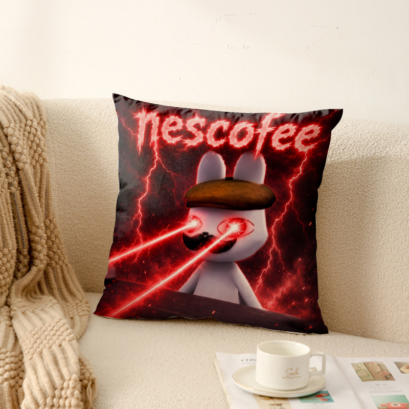 Recliner Sofa Cover - ปลอกหมอนอิงสำหรับโรงพยาบาลสัตว์ ปลอกหมอนนุ่มสบาย ลายการ์ตูนบาร์นีย์ นักรพยาบาล กระต่าย สำหรับโซฟา