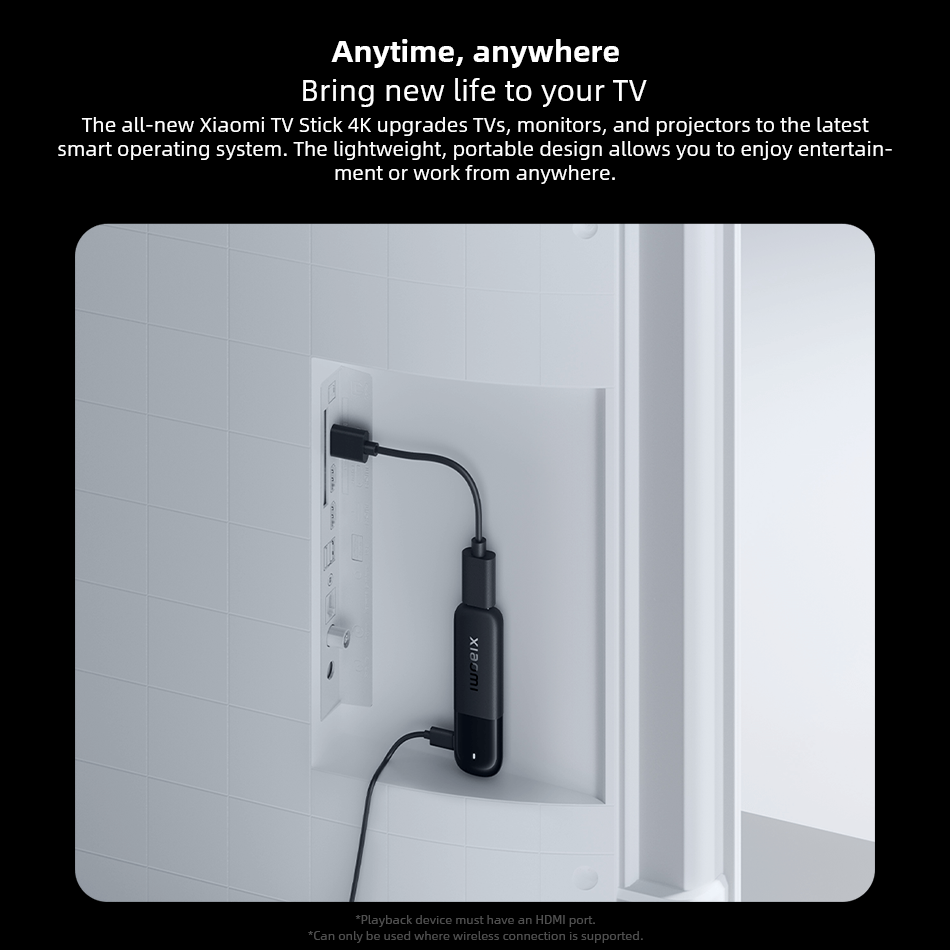 Xiaomi Mi TV Stick 4K รุ่นที่  - Home Cinema Dolby Atmos บทวิจารณ์และราคา