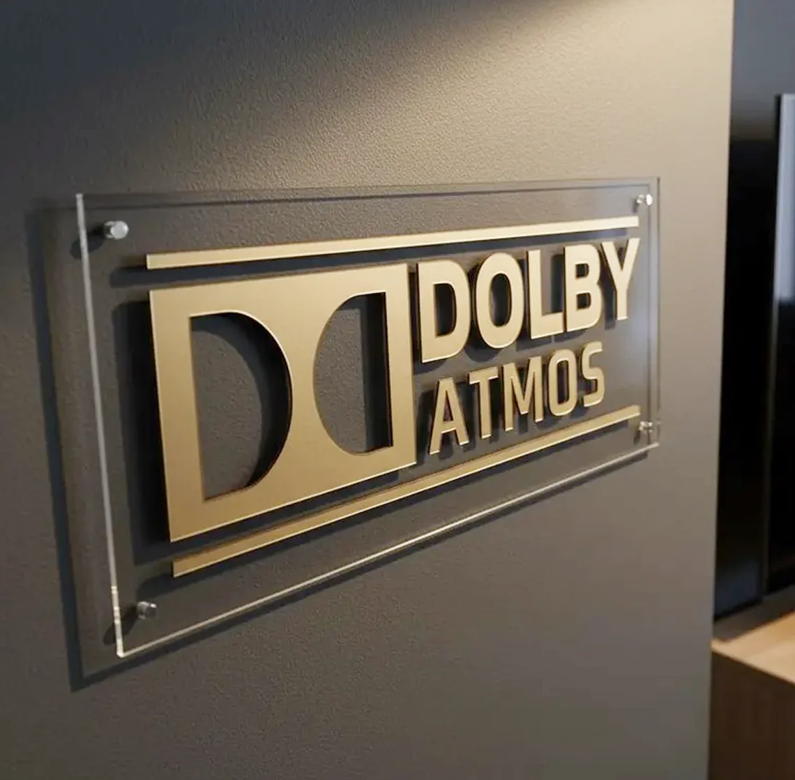 ป้ายอะคริลิกใส 3D Dolby Atmos  - Home Cinema Dolby Atmos บทวิจารณ์และราคา