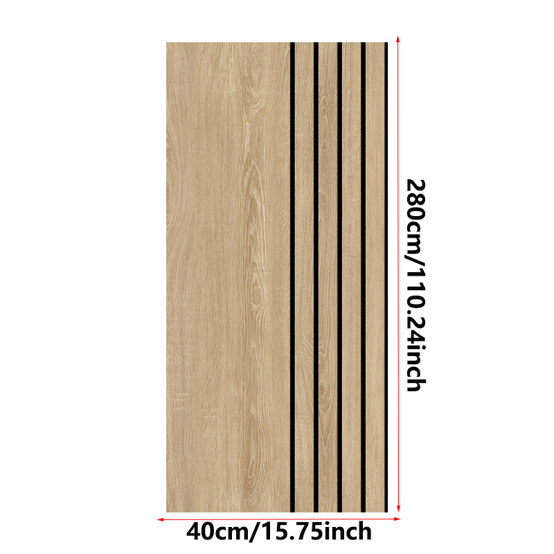 หนาม้วน 3D สเตอริโอ Grille ไม้ - Home Cinema Wallpaper บทวิจารณ์และราคา