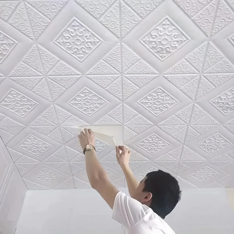 10-30 ชิ้น 35X35 ซม. วอลล์เปเป - Home Cinema Wallpaper บทวิจารณ์และราคา