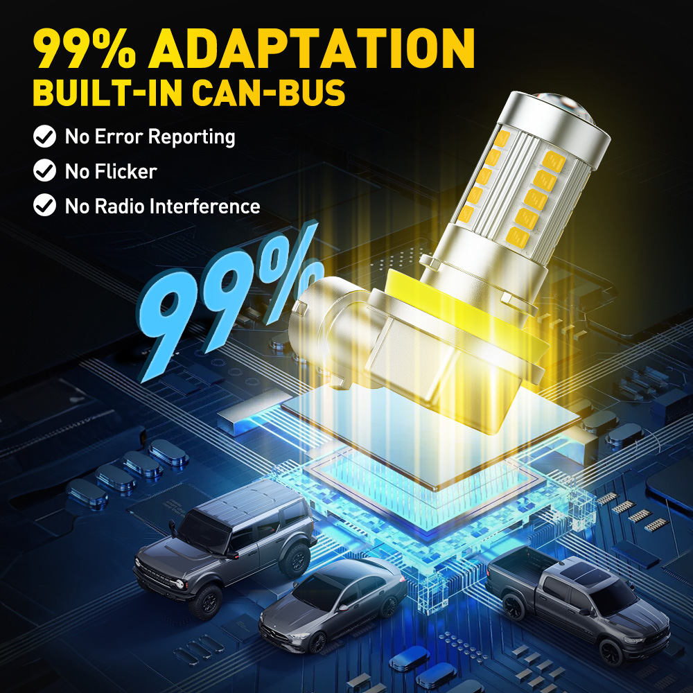 หลอดไฟ LED Canbus สำหรับไฟตัดห - Projector Lamp Replacement บทวิจารณ์และราคา