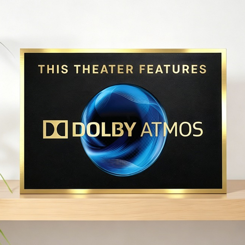 ป้ายโฮมเธียเตอร์วินเทจ Dolby A - Home Cinema Dolby Atmos บทวิจารณ์และราคา