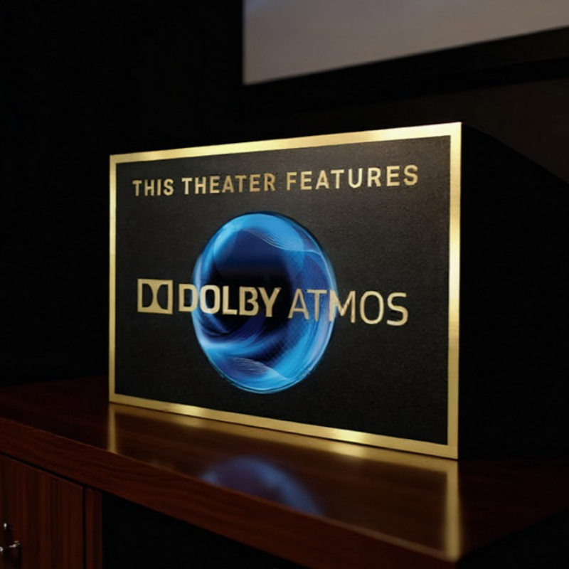 ป้ายโฮมเธียเตอร์วินเทจ Dolby A - Home Cinema Dolby Atmos บทวิจารณ์และราคา