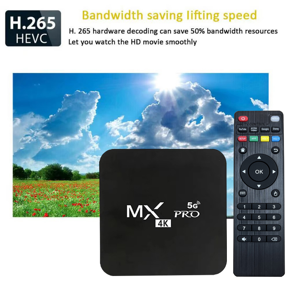 กล่องทีวี MX-Pro Smart TV Box  - Home Cinema Dolby Atmos บทวิจารณ์และราคา