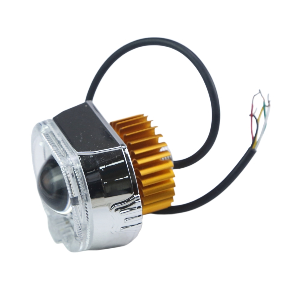ไฟหน้ารถมอเตอร์ไซค์ LED ขนาด 2 - Projector Lamp Replacement บทวิจารณ์และราคา