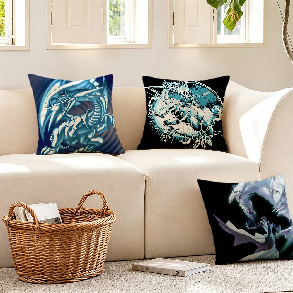 ปลอกหมอนลายดราก้อนตาฟ้าสีน้ำเง - Recliner Sofa Cover บทวิจารณ์และราคา