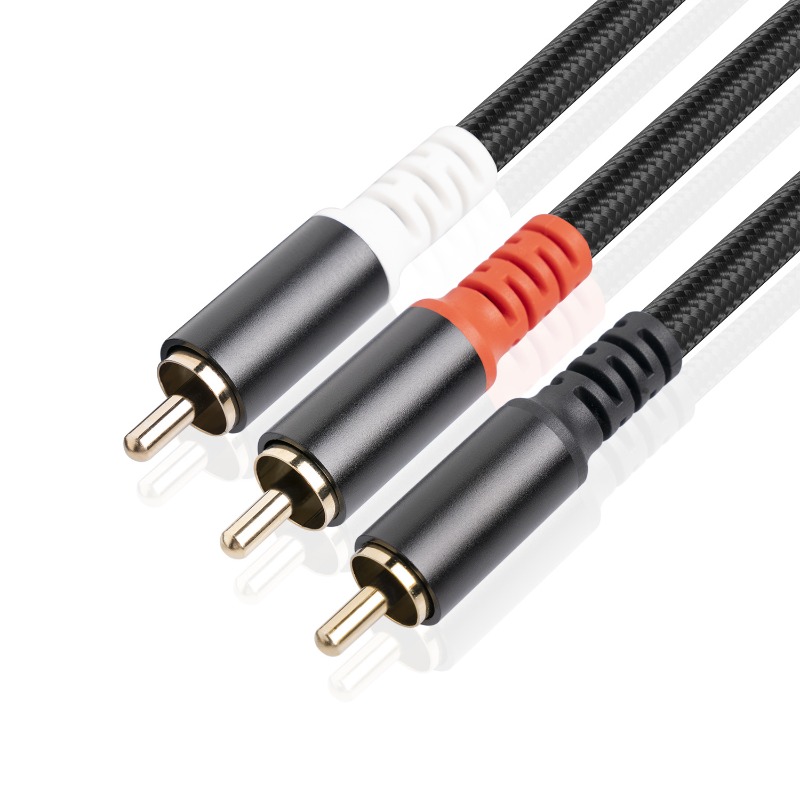 1/2/3M 1 RCA ชาย 2 สายสัญญาณเส - Home Cinema Unit บทวิจารณ์และราคา