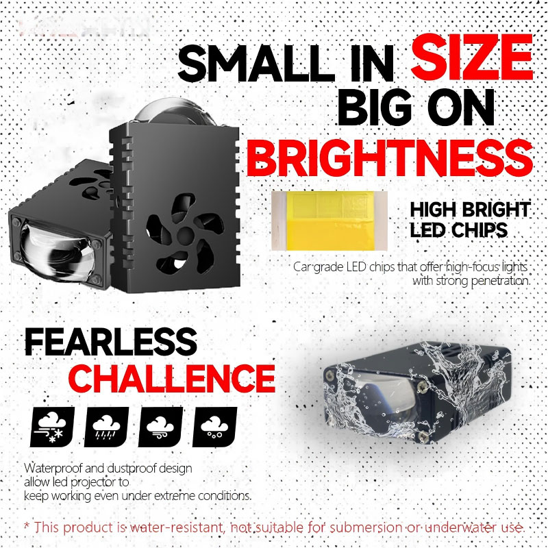 ไฟส่องสว่าง LED ขนาดเล็ก 1 ชิ้ - Projector Lamp Replacement บทวิจารณ์และราคา