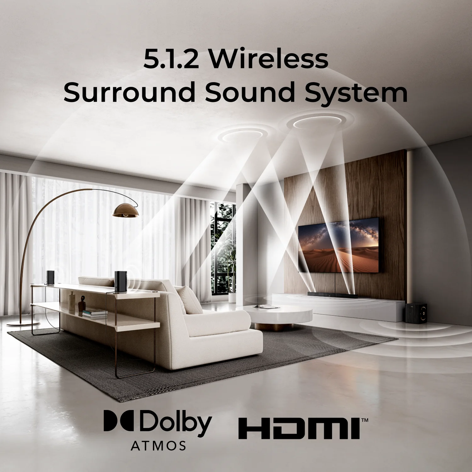 ระบบเสียงเซอร์ราวด์ไร้สาย X40  - Home Cinema Dolby Atmos บทวิจารณ์และราคา
