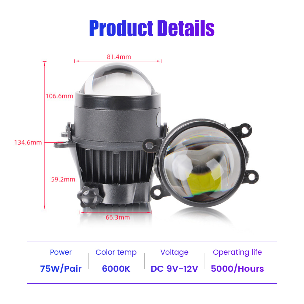 ไฟตัดหมอกโปรเจคเตอร์เลนส์ Bi-L - Projector Lamp Replacement บทวิจารณ์และราคา